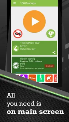 100 Pushups android App screenshot 5